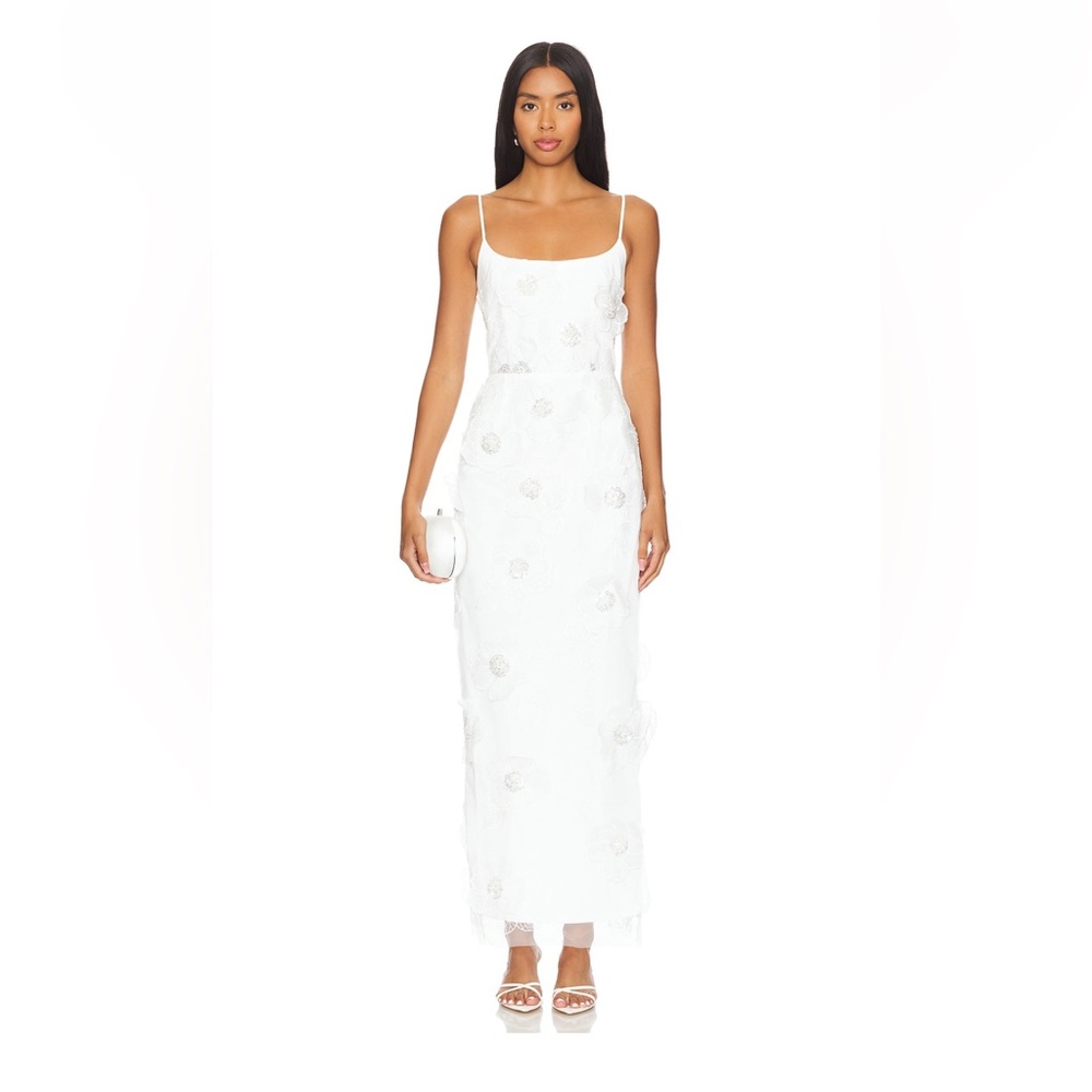 Elliatt White Floral Maxi Dress